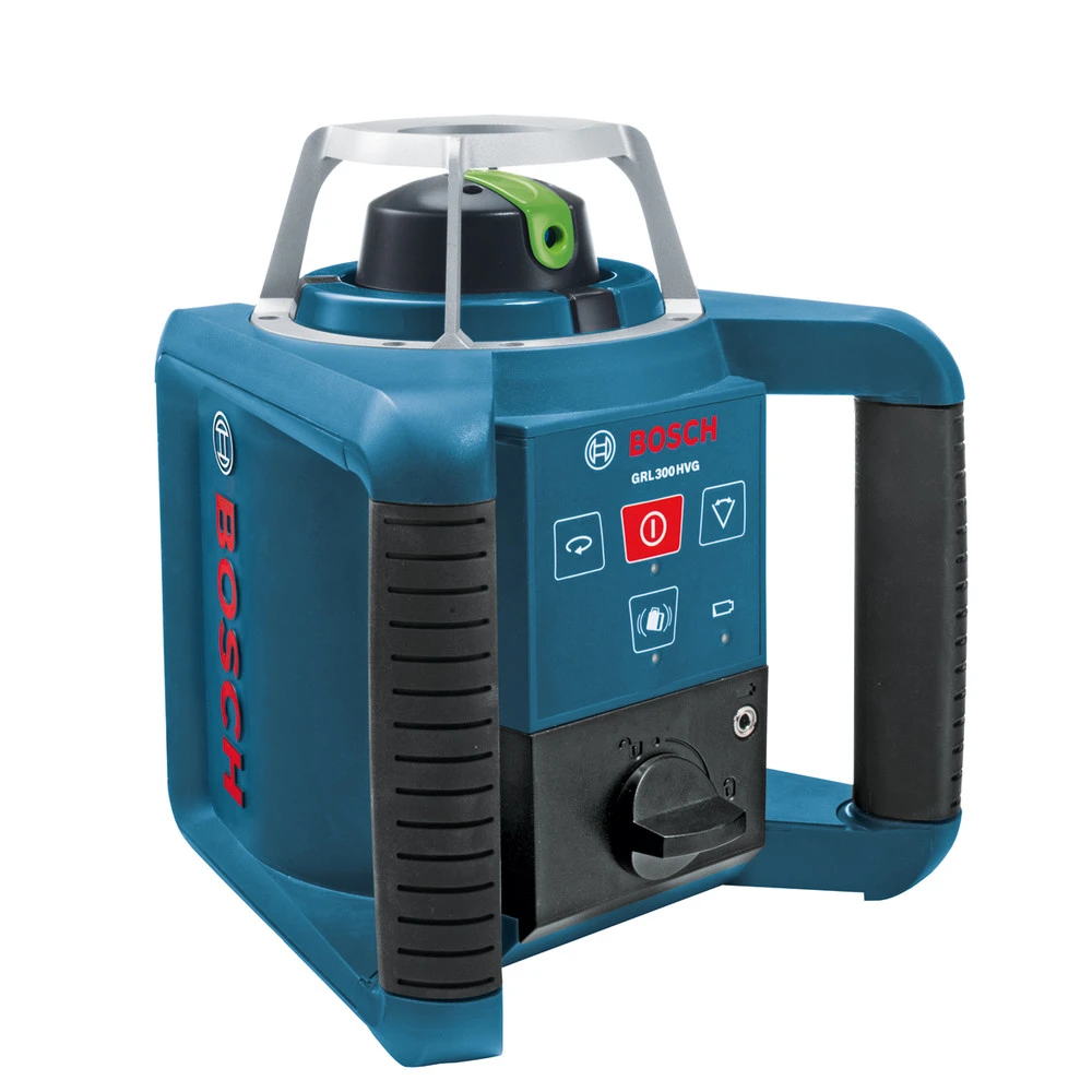 Factory Reconditioned Bosch GRL300HVG-RT Self-Leveling Rotary Laser With Green Beam Technology 1 Factory Reconditioned Bosch GRL300HVG-RT Self-Leveling Rotary Laser With Green Beam Technology