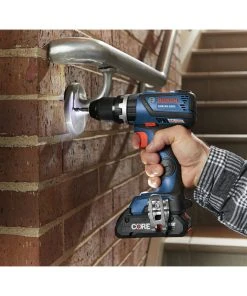 Factory Reconditioned Bosch GSB18V-535CB15-RT 18V Lithium-Ion Brushless 1/2 In. Cordless Hammer Drill Driver Kit (4 Ah) -Bosch shop bshrgsb18v 535cb15 rt e