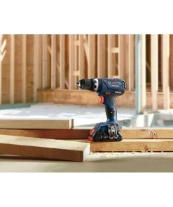 Factory Reconditioned Bosch GSB18V-535CB15-RT 18V Lithium-Ion Brushless 1/2 In. Cordless Hammer Drill Driver Kit (4 Ah) -Bosch shop bshrgsb18v 535cb15 rt f