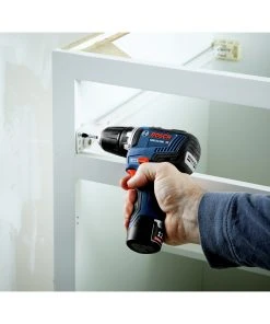 Factory Reconditioned Bosch GSR12V-300B22-RT 12V Max EC Brushless Lithium-Ion 3/8 In. Cordless Drill Driver Kit (2 Ah) -Bosch shop bshrgsr12v 300b22 rt e