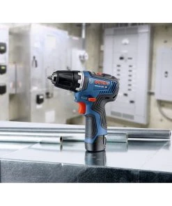 Factory Reconditioned Bosch GSR12V-300B22-RT 12V Max EC Brushless Lithium-Ion 3/8 In. Cordless Drill Driver Kit (2 Ah) -Bosch shop bshrgsr12v 300b22 rt g