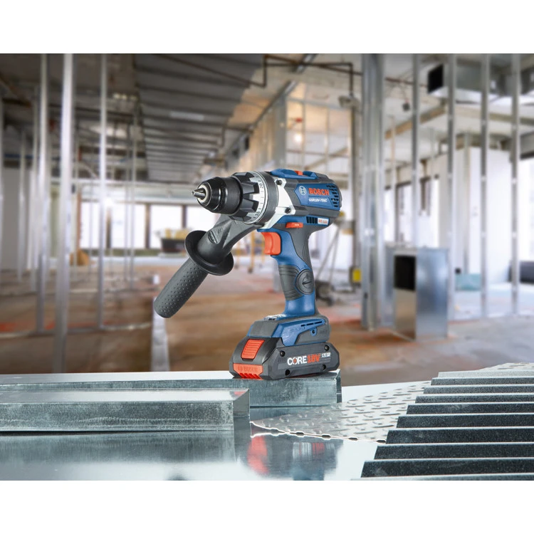 Factory Reconditioned Bosch GSR18V-755CB25-RT 18V Brushless EC Connected Ready, Brute Tough Lithium-Ion 1/2 In. Cordless Drill Driver Kit With 2 Compact Batteries (4.0 Ah) 6 Factory Reconditioned Bosch GSR18V-755CB25-RT 18V Brushless EC Connected Ready, Brute Tough Lithium-Ion 1/2 In. Cordless Drill Driver Kit With 2 Compact Batteries (4.0 Ah) - Image 6