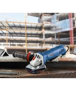 Factory Reconditioned Bosch GWS10-45DE-RT 120V 10 Amp Ergonomic 4-1/2 In. Angle Grinder With No Lock-On Paddle Switch 5 Factory Reconditioned Bosch GWS10-45DE-RT 120V 10 Amp Ergonomic 4-1/2 In. Angle Grinder With No Lock-On Paddle Switch -Bosch shop bshrgws10 45de rt e