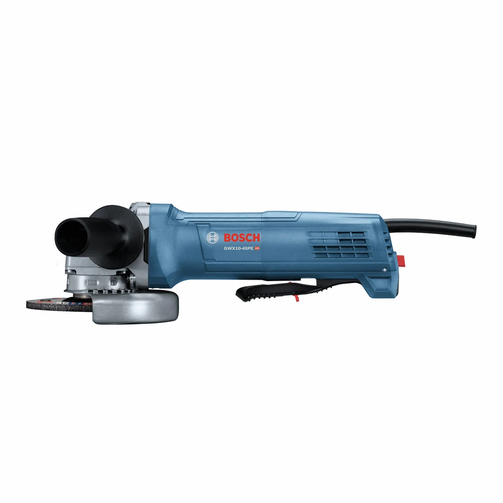 Factory Reconditioned Bosch GWX10-45PE-RT X-LOCK 4-1/2 In. Ergonomic Angle Grinder With Paddle Switch 2 Factory Reconditioned Bosch GWX10-45PE-RT X-LOCK 4-1/2 In. Ergonomic Angle Grinder With Paddle Switch - Image 2