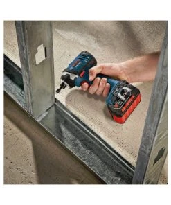 Factory Reconditioned Bosch IDS181-01-RT 18V Compact Tough 1/4 In. Hex Impact Driver With 2 HC FatPack Lithium-Ion Batteries -Bosch shop bshrids181 01 rt c