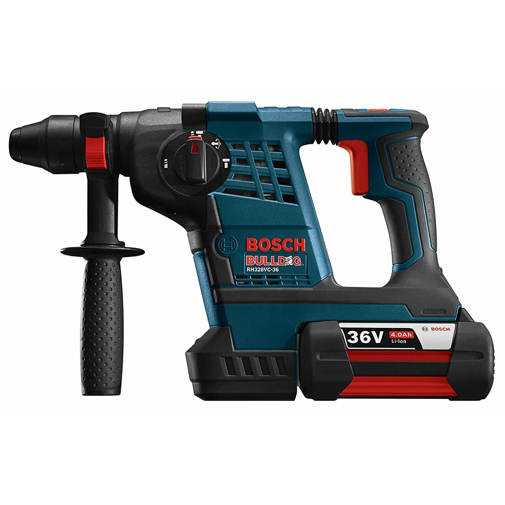 Factory Reconditioned Bosch RH328VC-36K-RT 36V Cordless Lithium-Ion 1-1/8 In. SDS-Plus Rotary Hammer Kit 2 Factory Reconditioned Bosch RH328VC-36K-RT 36V Cordless Lithium-Ion 1-1/8 In. SDS-Plus Rotary Hammer Kit - Image 2