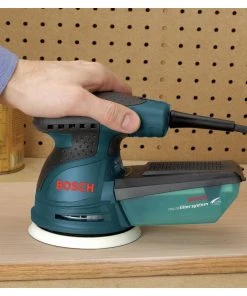 Factory Reconditioned Bosch ROS10-RT 5 In. Random Orbit Palm Sander -Bosch shop bshrros10 rt d