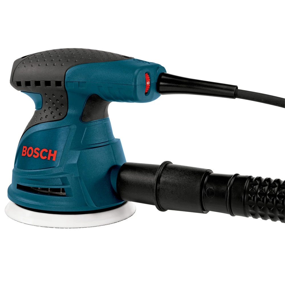 Factory Reconditioned Bosch ROS20VSC-RT 5 In. VS Palm Random Orbit Sander Kit With Canvas Carrying Bag 5 Factory Reconditioned Bosch ROS20VSC-RT 5 In. VS Palm Random Orbit Sander Kit With Canvas Carrying Bag - Image 5